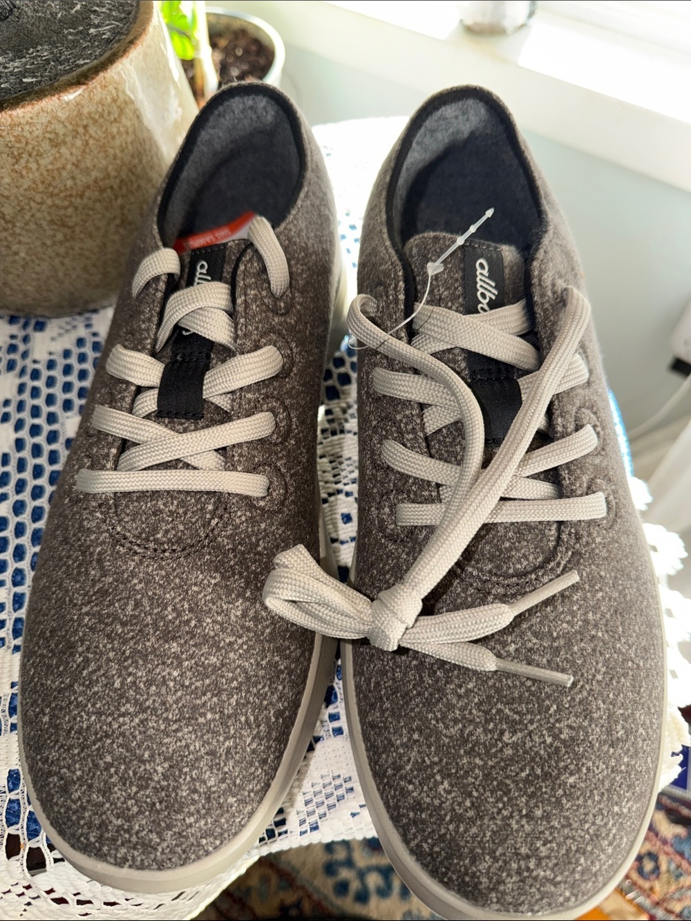 Allbirds Wool Runner 2 Gray Casual Lace-Up Sneakers